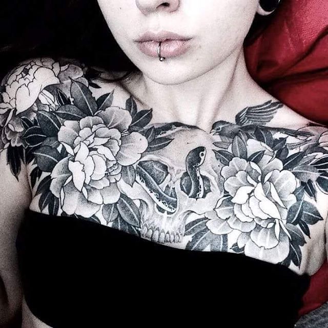 Image Result For Small Chest Tattoos For Females Small Chest Tattoos Collar Bone Tattoo Tattoos