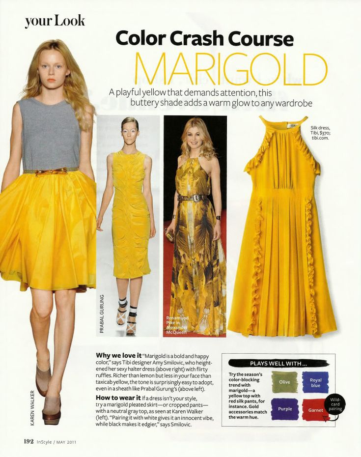 Marigold color dresses Marigold color dresses