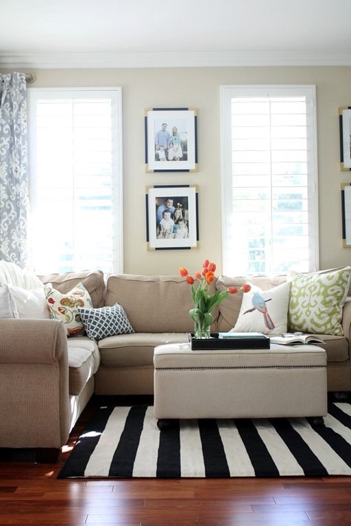 A New Living Room Rug Stripes For The Win Inspiration A New Living Room Rug Stripes For The Win Inspiration Pinterest Rugs In And