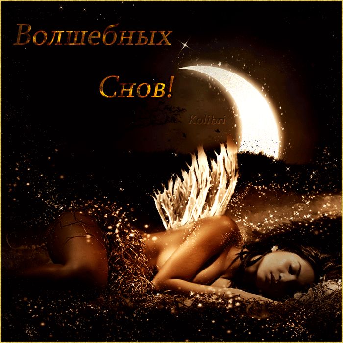 Живая открытка спокойной ночи мужчине, днем рождения
