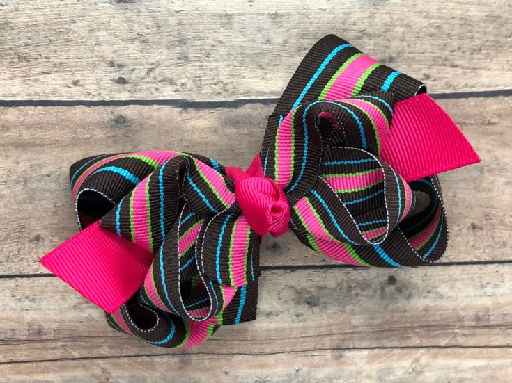 Excited to share this item from my #etsy shop: Boutique hair bow - hair bows, gi...