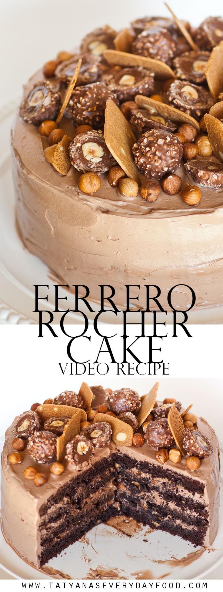 My Cafe Chocolate Cake With Hazelnuts Recipe My Cafe Chocolate Cake With Hazelnuts Recipe