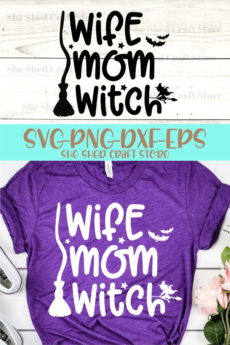 Download Mom Wife Witch SVG Files For Cricut - Sarcastic svg - Basic Witch svg - Halloween Svg - Coffee ...