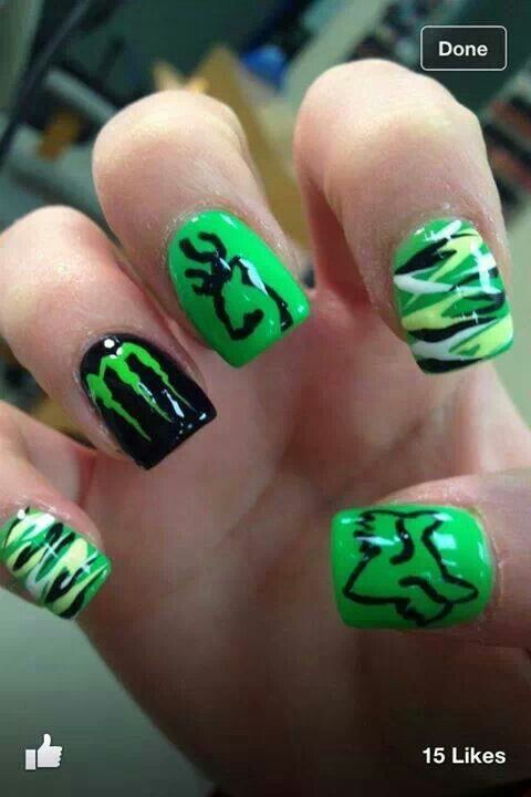 Best 25+ Monster Energy Nails Ideas On Pinterest Monster Energy Camo, Monster Energy, Browning Symbol, and Fox nails - Best 25+ Monster Energy Nails Ideas On Pinterest Monster Energy
