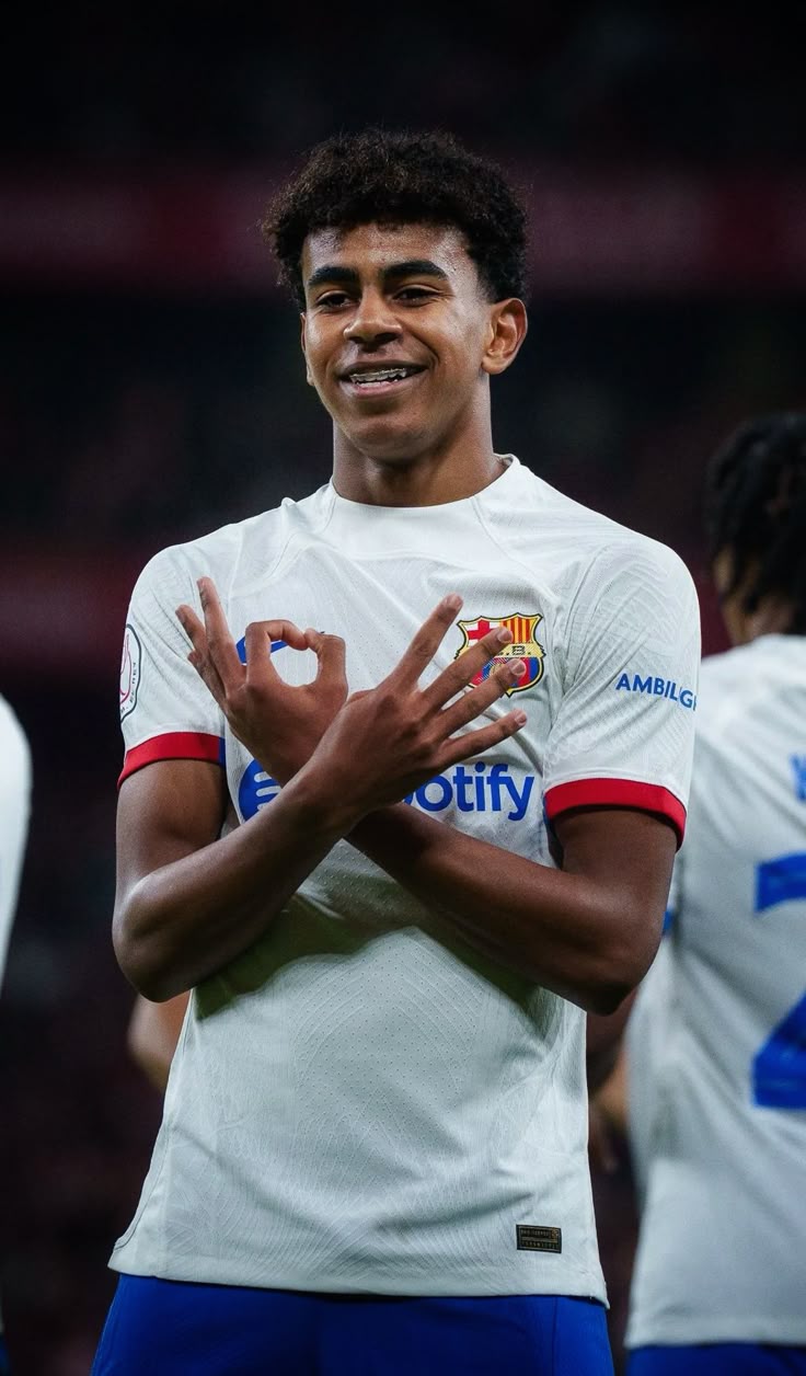 lamine yamal wallpaper in 2024 | Soccer workouts, Soccer shirts, Soccer