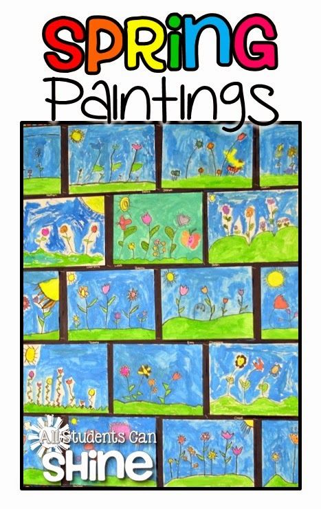 All Students Can Shine Bright Ideas SPRING Art Projects See Step By All Students Can Shine Bright Ideas SPRING Art Projects See Step By