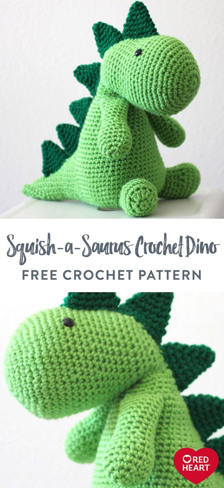 Easybeginner Crochet Dino Friend PATTERN