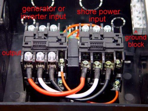 Rv Automatic Transfer Switch Wiring Diagram