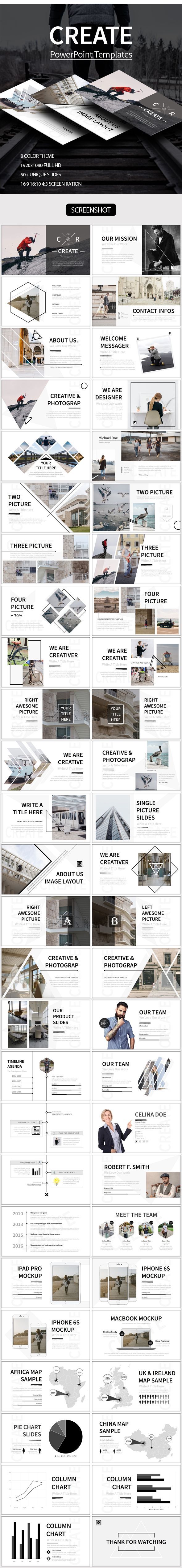 create a ppt template