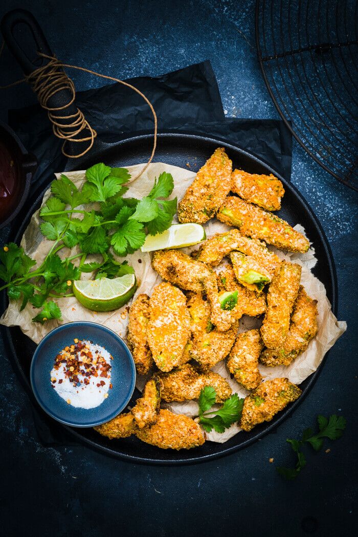 Air-fryer avocado fries | Recipe | Recipes | Avocado fries ... Air-fryer avocado fr