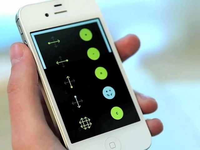Download iOS: Rechner, a calculator based entirely on the "gestures ...