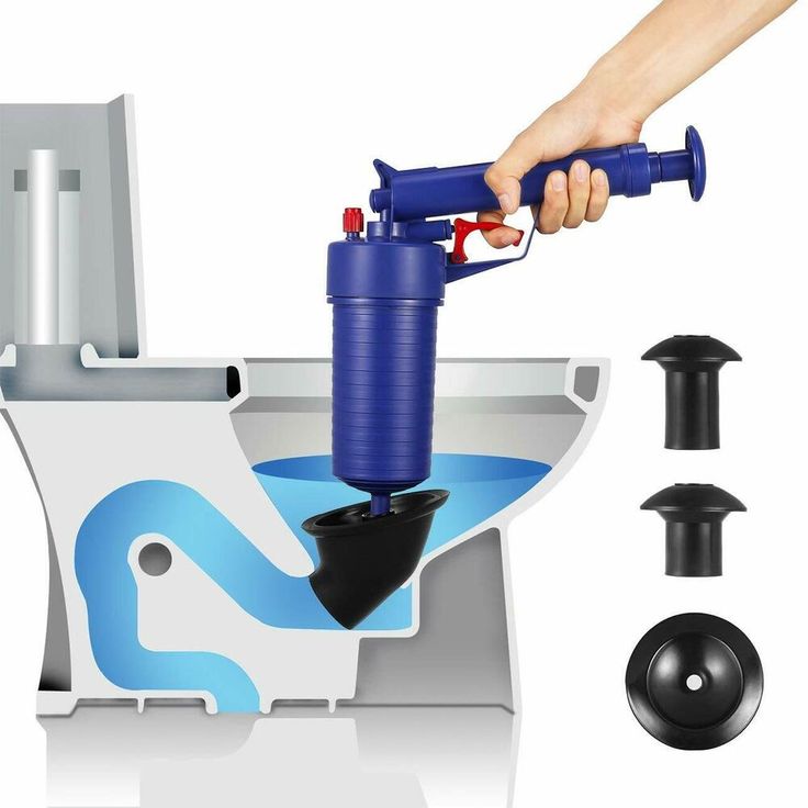 Toilet Plunger, Air Drain Blaster, Pressure Pump Cleaner