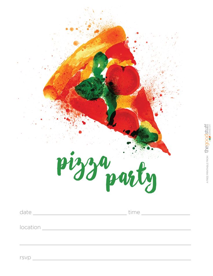 30 best pizza party invites images on pinterest pizza party pizza party invites template