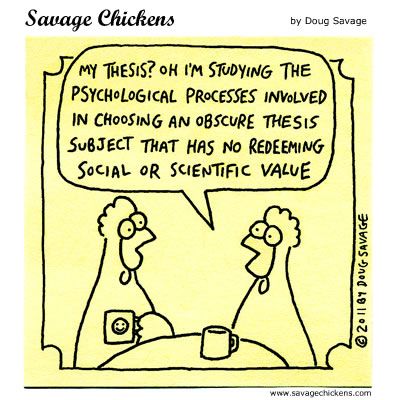 Dissertation writing jokes