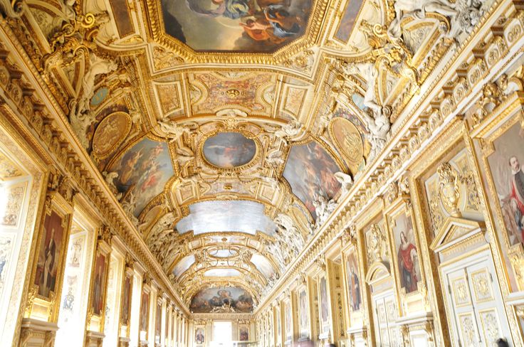 Galeria D Apollon Palacio Del Louvre Luis Le Vau 1663 Decorado Por Charles Le Brun En 1663 Fue Primer Salon Real De L Louvre Louvre Pyramid Louvre Museum