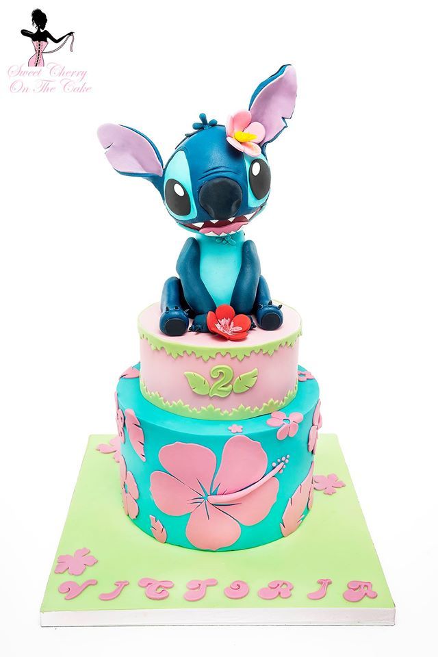 Lilo And Stitch Birthday Cupcake Cake Lilo And Stitch Birthday Cupcake Cake