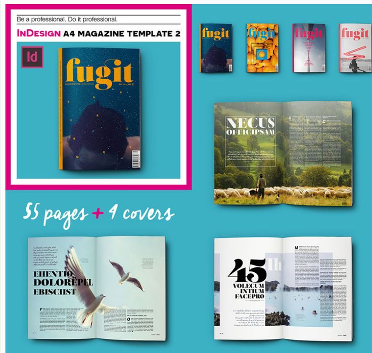 magazine layout samples