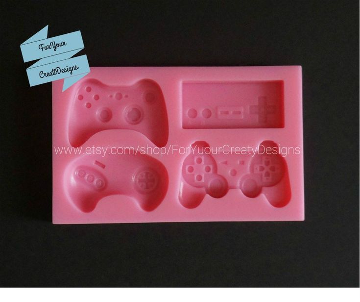 Playstation Remote Silicone Mould Candy Lollypop Cupcake Decorate DIY Clay Resin Playstation Remote Silicone Mould Candy Lollypop Cupcake Decorate DIY Clay Resin