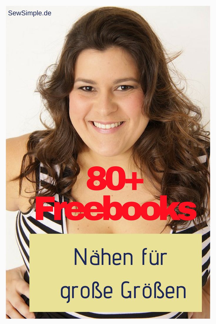 ᐅ Freebooks: Große Größen nähen ᐅ Freebooks: Große Größen nähen