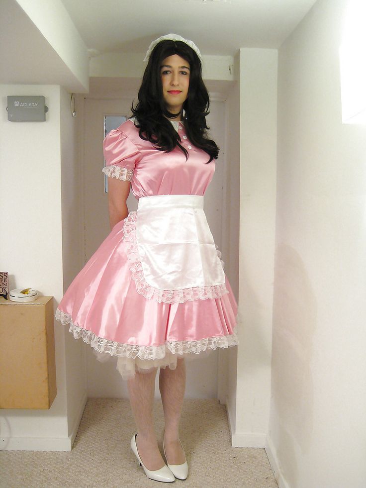 Redhead maid cute sissy