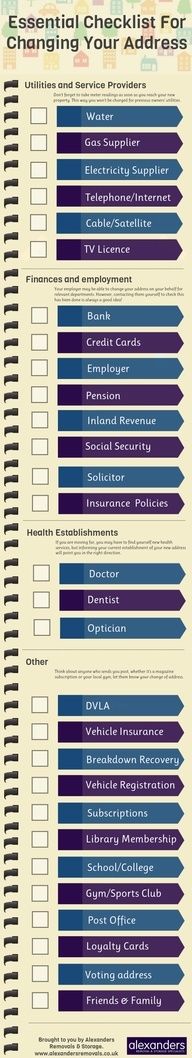 moving to another state checklist