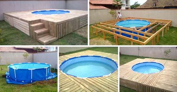 build your own above ground swimming pool