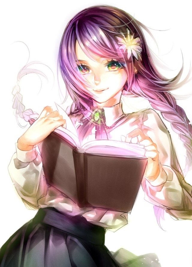 Anime girl with powers