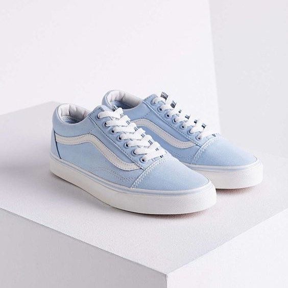 vans old skool sky blue