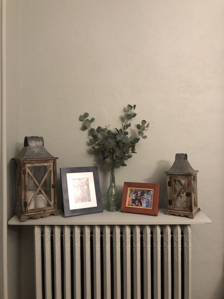 DIY Radiator Cover Shelf | Diy radiator cover, Floating shelf decor