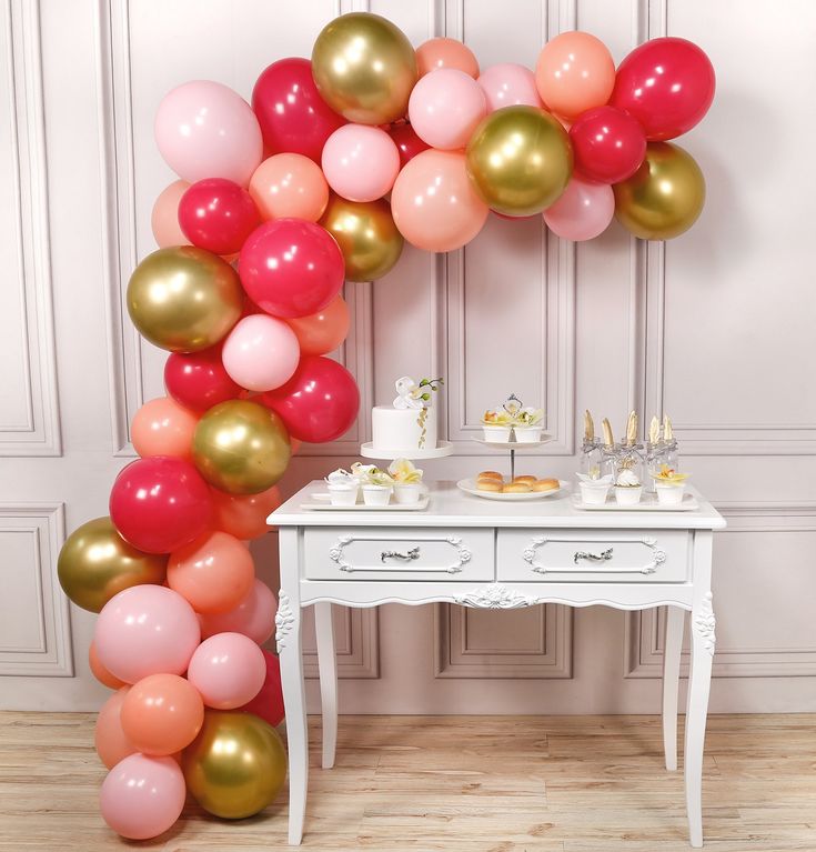 79 pcs Balloons Party Decoration for Girl Women with Pink Birthday Decorations