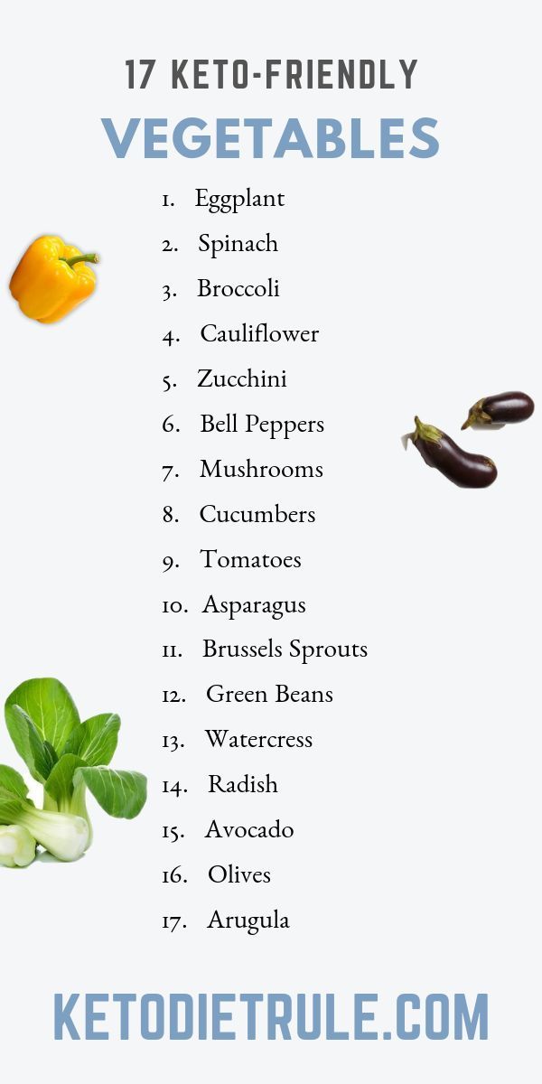 verduras que puedes comer con una dieta cetosis