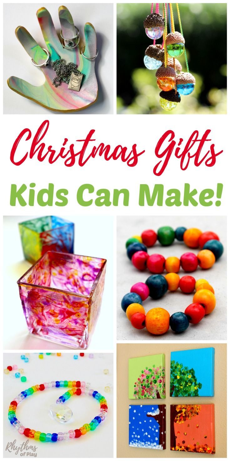 Homemade Gifts Kids Can Make for Parents and Grandparents