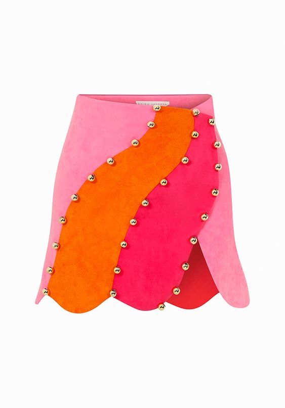 Mini Skirt With Slit, Slit Skirt, Mini Skirts, Look Fashion, Fashion ...