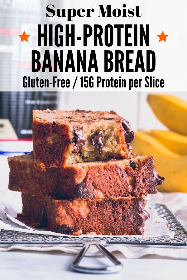 High Protein Banana Bread Healthy Easy Recipe Protein Banana Bread Banana Bread Healthy Easy Healthy Banana Bread