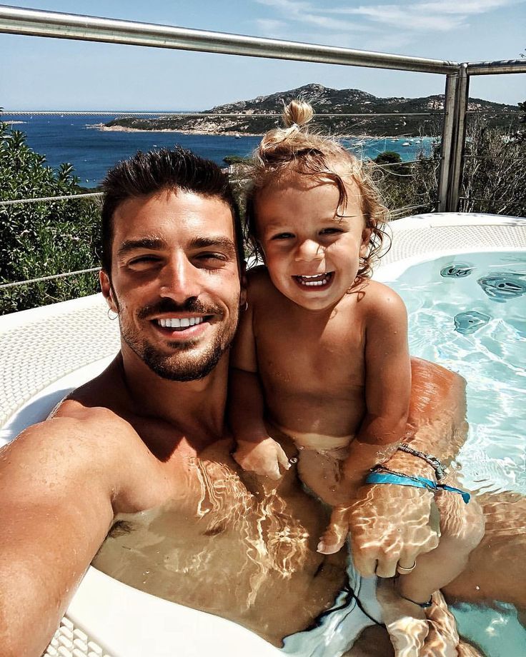 Hot Tub Fun Family Goals Cute Family Dad Pictures