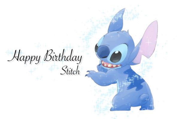 Happy Birthday Stitch スティッチ