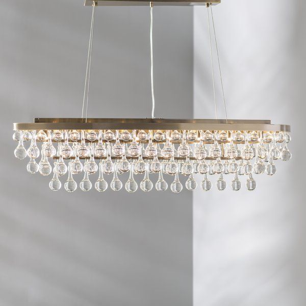 Willa Arlo Interiors Fabrice 8 Light Crystal Chandelier Reviews Wayfair Ca Dining Room Modern Chandelier Modern, 8 Light Crystal Chandelier Willa Arlo