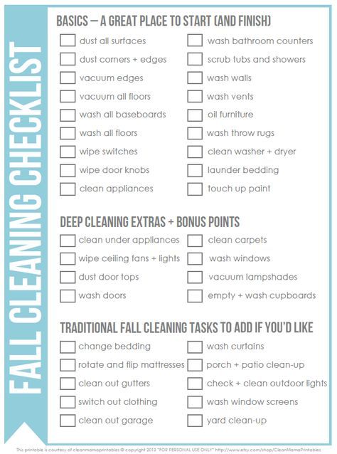 Best 25+ Fall cleaning checklist ideas on Pinterest Fall - spring cleaning checklist Best 25+ Fall cleaning checklist ideas on Pinterest Fall - spring cleaning checklist