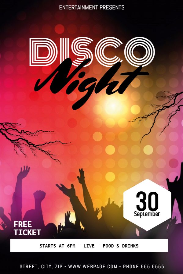 disco flyer template 36 best and nightclub posters images on disco flyer template 36 best and nightclub posters images on