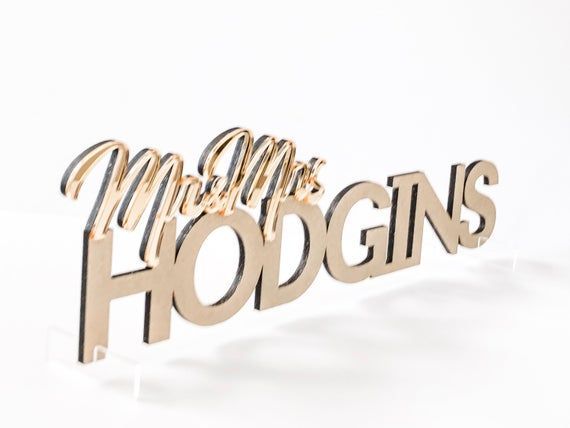 Herr Frau Zeichen Benutzerdefinierte Hochzeit Name Zeichen Skript Herr Und Frau Nac Hochzeit Hochzeitsschilder Make Up Designs