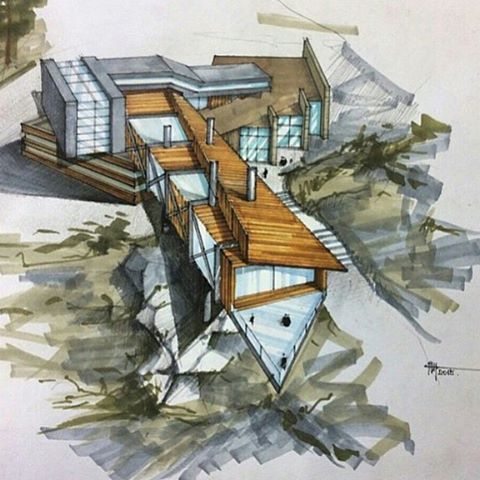 Modern Architecture Sketches 196 best architectural sketches images on pinterest | sketch Modern Architecture Sketches 196 best architectural sketches images on pinterest | sketch