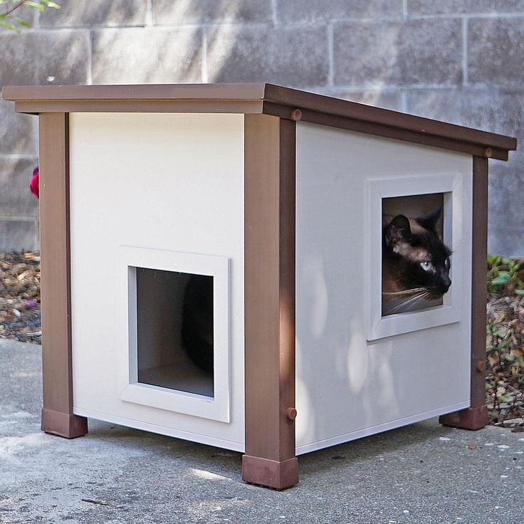 ecoFLEX Small Outdoor Albany Feral Cat ShelterECTH350 The Home Depot