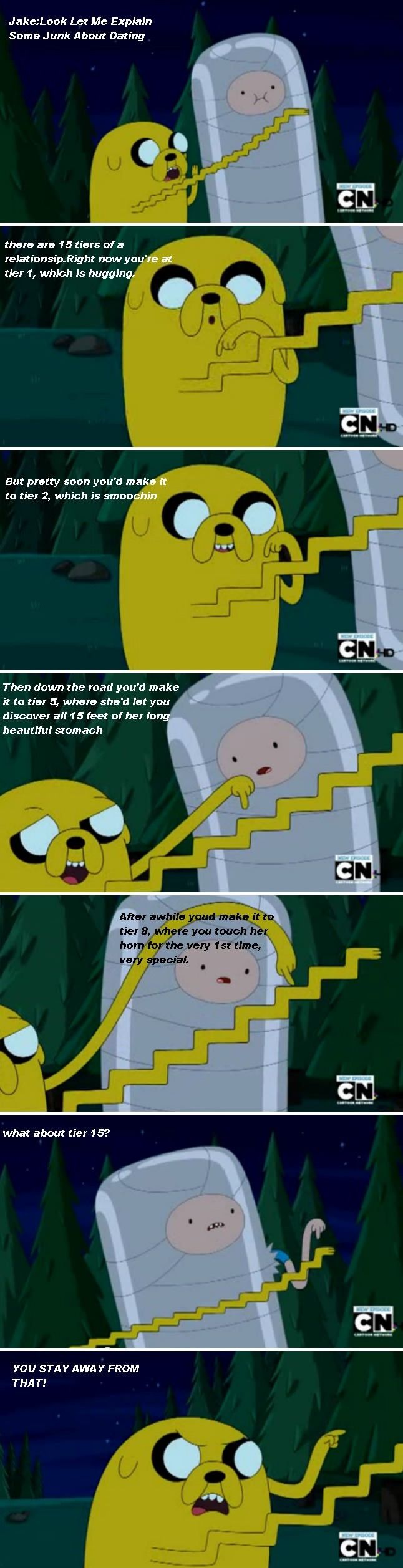 Adventure Time - Jake Explains Some Junk About Dating HD