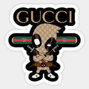 Download GUCCI VINTAGE SHIRT DEADPOOL - Gucci Deadpool - Sticker ...
