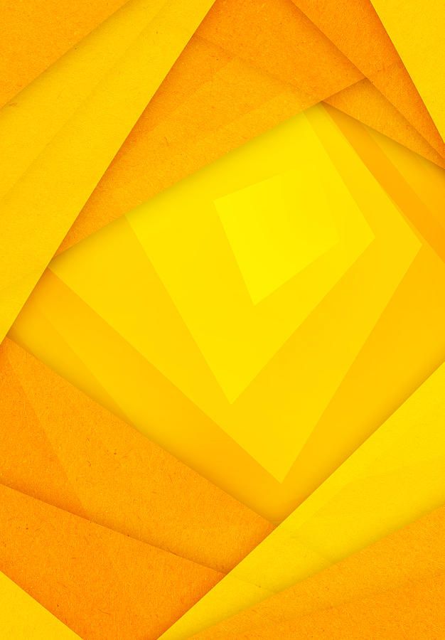 orange and yellow abstract paper background by nattapon flayer design