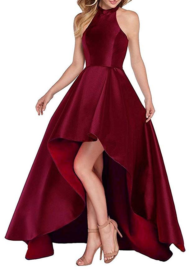 Yilis Womens Spaghetti Straps V Neck A-line Pleated Satin Evening Prom Dress Long Formal Party Gown Yilis Womens Spaghetti Straps V Neck A-line Pleated Satin Evening Prom Dress Long Formal Party Gown