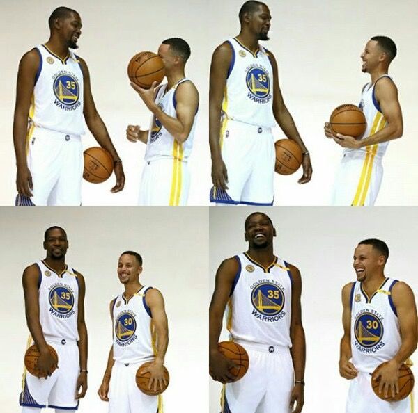 KD and Stephen Curry Gsw fam More
