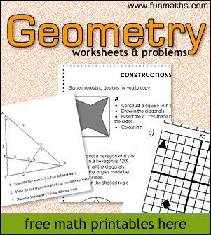 FREE Highschool Geometry Worksheets and Problems - Homeschool Giveaways