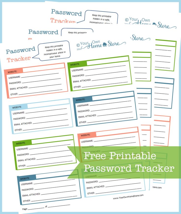 Best 25+ Password printable ideas on Pinterest Bill organization - free pass template Best 25+ Password printable ideas on Pinterest Bill organization - free pass template