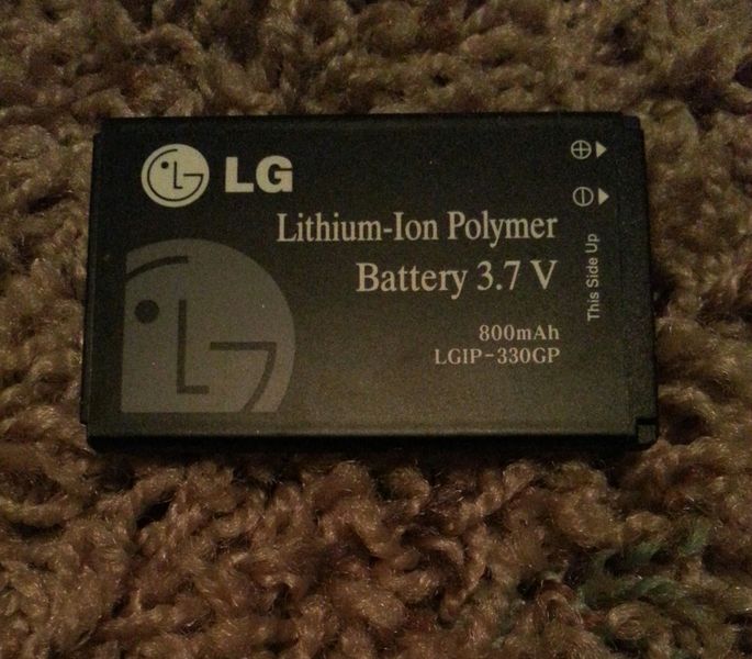 LG Cell Phone Battery | Cell phone battery, Lg cell phones, Phone battery